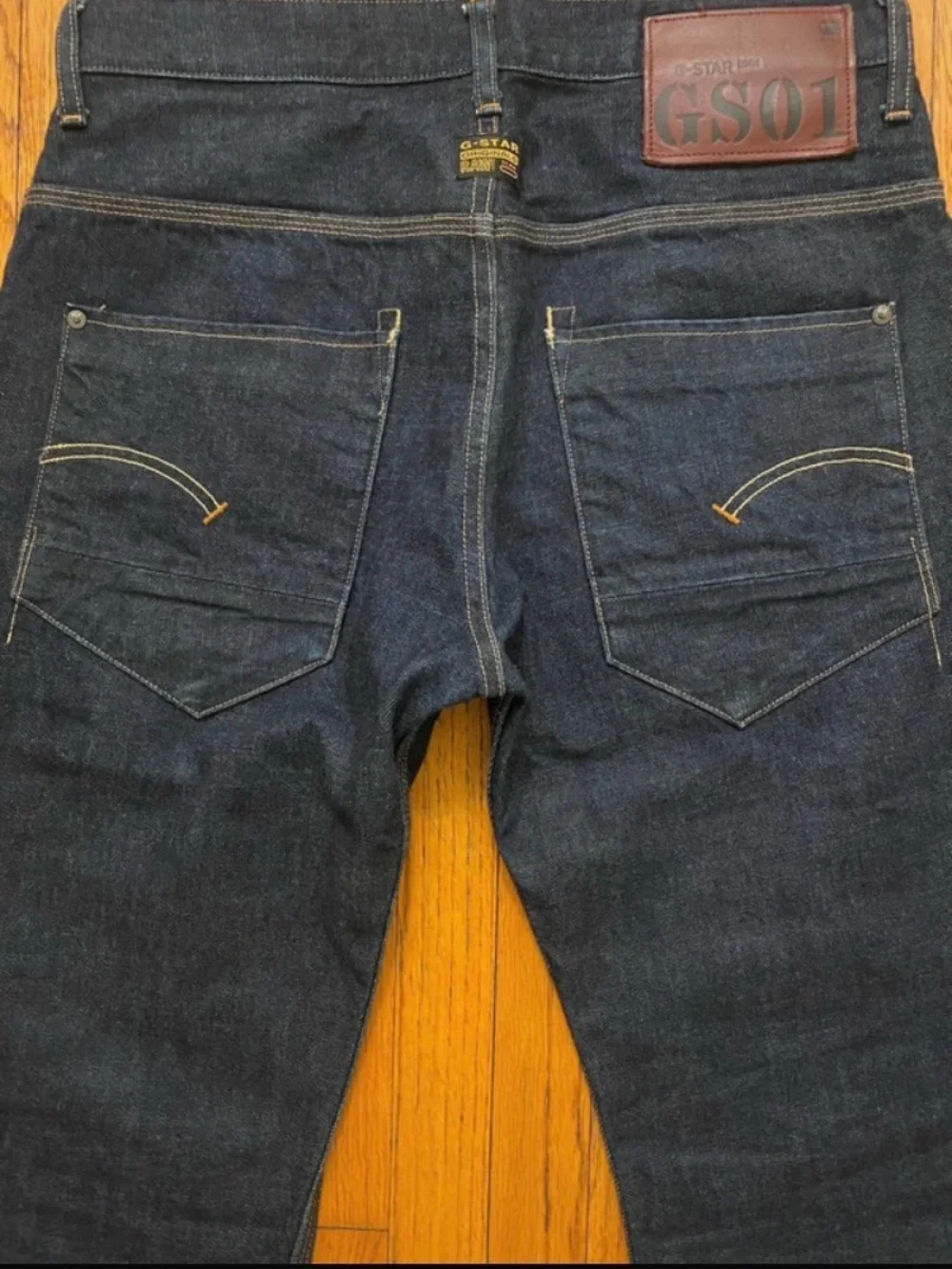 G-Star Raw GS01 New Radar Tapered Jeans Dark Indigo 31x34 NWOT Retail $185
